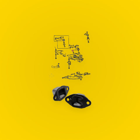 Front Spring Bumper Upper for Mitsubishi Delica 4WD 1988-1994