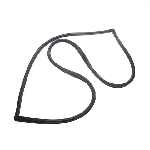 Black rubber front windscreen weatherstrip seal for mazda familia presto 1200 1300 wagon 1968-1977