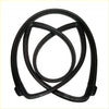 Black rubber front windshield seal for Toyota Hilux LN80 LN86 LN108 1988-1997 with smooth flexible texture and reinforced ends