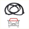 Black rubber front windshield seal made for toyota hilux ln80 ln86 ln108 1988-1997 for weather protection