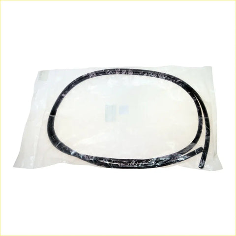 Black rubber weatherstrip seal in a clear bag for front windshield upper center molding nissan ad resort sentra
