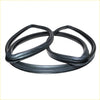 Black rubber weatherstripping seals for front windshield frame on datsun nissan sunny sentra sedan
