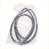 Black rubber front windshield weatherstrip seal for datsun nissan sunny sentra sedan packaged in clear plastic