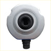 Silver metallic air impact wrench head with hex socket and black threaded shaft for nissan navara fuel filter use