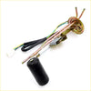 Black cylindrical fuel gauge sending unit sensor with brass parts and colored wiring for nissan sentra b11 1.6l e16