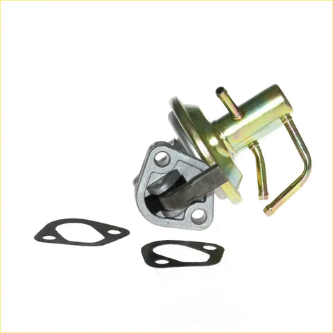 Metallic fuel pressure regulator with brass fittings and black rubber gaskets for nissan presea 1.5l hardtop fuel pump assembly