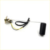 Black cylindrical fuel tank gauge sending unit with metallic rod and wiring for Nissan Datsun 720 79-86 back view