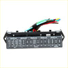 Black phyllis automotive fuse block assembly with labeled slots and colorful wiring for datsun nissan 720 80-89