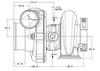 Garrett Turbocharger GTX2860R GEN2 0.57a/r V-Band