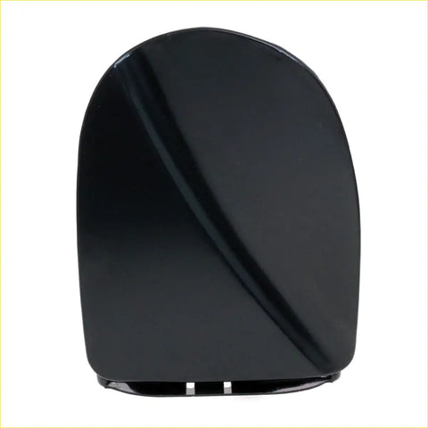 Black glossy plastic gas fuel cover lid with smooth curved design for nissan navara king cab 4wd