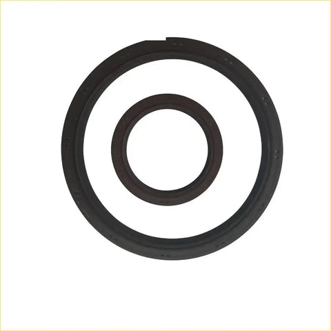Black rubber gasket pro seal ring with concentric circles for toyota camry 25l crankshaft oil seal 2pcs