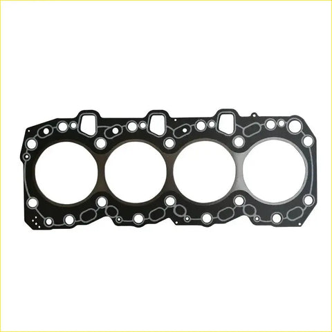 Black engine head gasket with four circular openings and smaller holes for toyota landcruiser 1kzte 3.0 cylinder head
