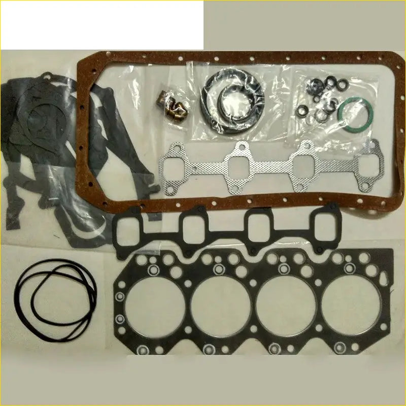 Black rubber gasket set with metal mesh and o-rings for gasket pro 3b 13b diesel toyota land cruiser coaster