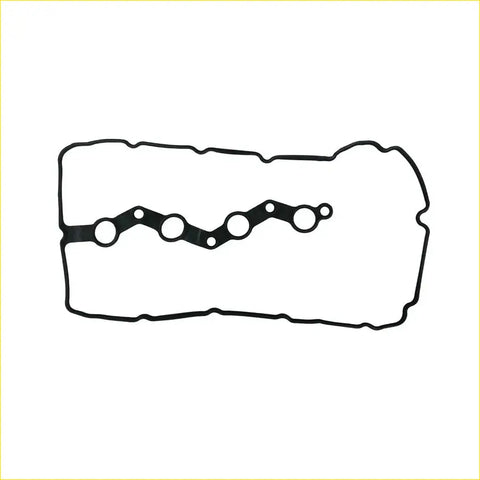 Black rubber valve cover gasket with circular openings for mitsubishi lancer outlander asx rocker cover use