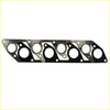Black and silver engine head gasket with circular cutouts for mitsubishi pajero hyundai terracan 4d56t engine use