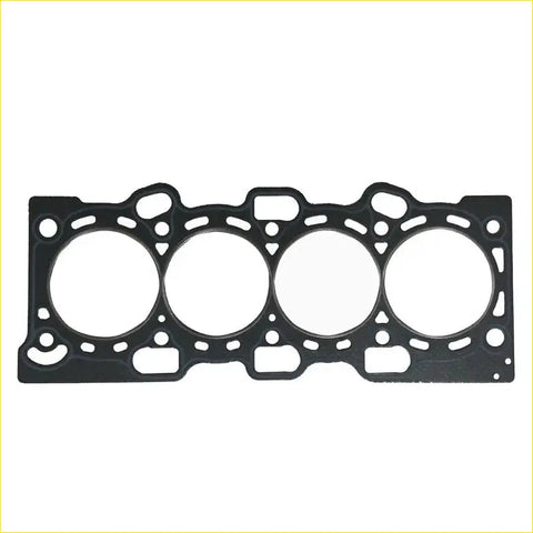 Black rubber head gasket with four circular openings for mitsubishi lancer 4g93 4g92 4g94 engine use