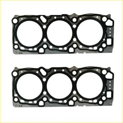 Black rubber gasket set for a three-cylinder engine by gasket pro for mitsubishi eclipse iii pajero sport montero