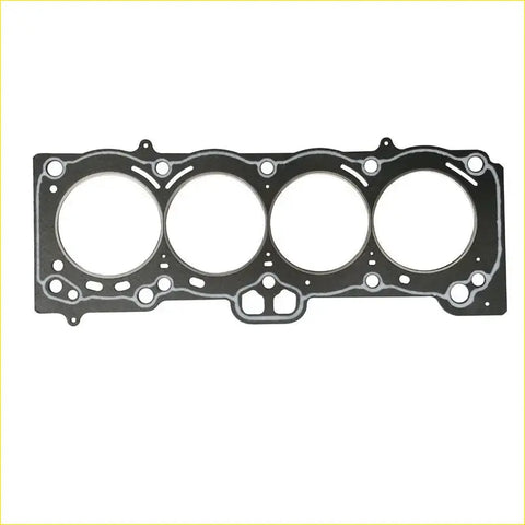 Black metallic 7a-fe 7afe cylinder head gasket with four circular openings for toyota carina 16v dohc engine
