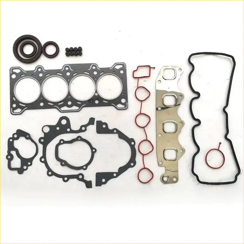 Black and red rubber gaskets with metal parts for engine repair in gasket pro for chevrolet matiz spark kalos aveo models