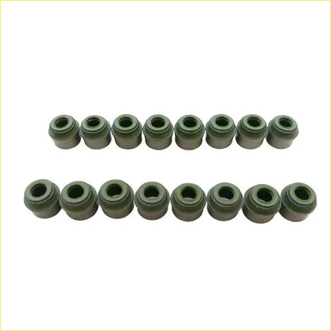 Set of 20 olive green silicone valve cover gaskets for citroen c3 i and peugeot 206 cc valve stem oil seal