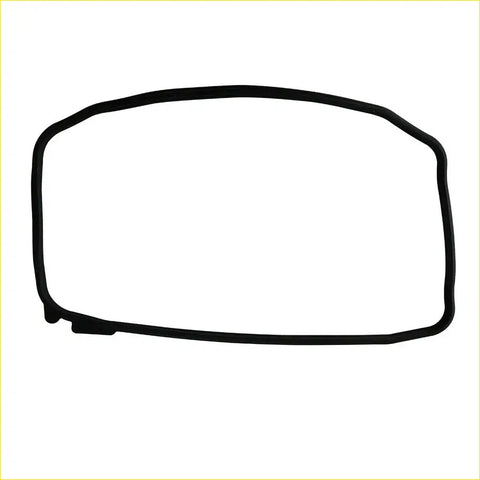 Black rubber gasket with smooth flexible texture and irregular edges for daihatsu cuore valve cover gasket use