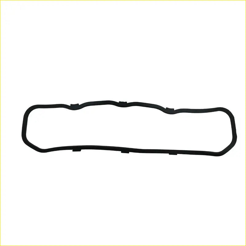Black rubber gasket with rounded corners for isuzu elf 250 4bd1 4bc2 diesel rocker cover gasket full set