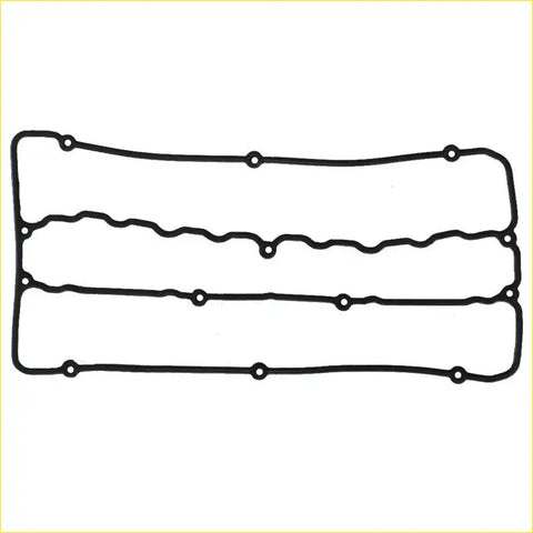 Black rubber valve cover gasket set with circular mounting holes for mitsubishi space star pajero ii volvo v40 s40 engine
