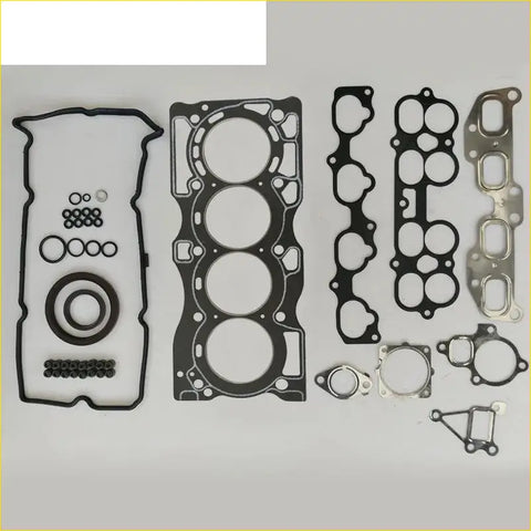 Black rubber gasket set with metal parts for engine head use in nissan x-trail altima sentra 2.5l 16v qr25de