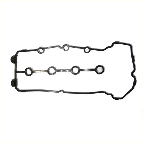 Black rubber valve cover gasket with circular openings and metallic strip for Suzuki Liana Vitara Jimny Chevrolet Cruze