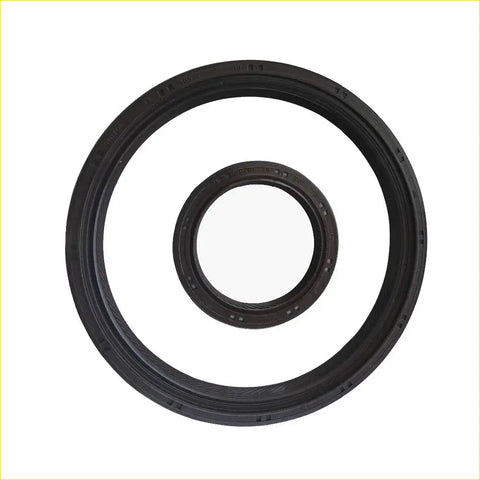 Black rubber gasket pro oil seal with smooth circular design and embossed markings for toyota camry avensis rav4 crankshaft