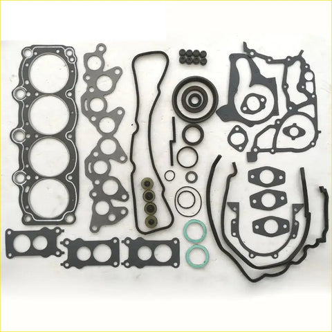 Black rubber gasket pro set with various shapes for toyota camry vista celica corona 2.0 2s full engine seal kit
