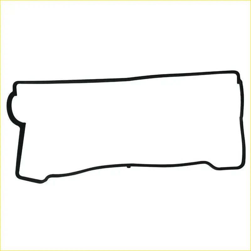 Black outline of a rectangular car floor mat with rounded corners for toyota carina 16v ae102 gasket pro set