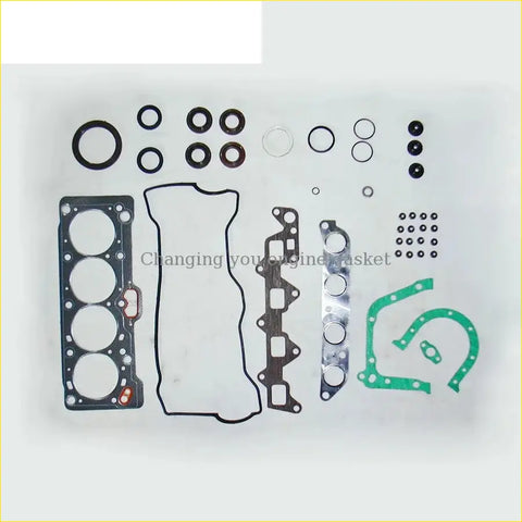 Black green and silver engine head gasket kit with seals and rings for toyota corolla carina 2 16v 4a-fe from gasket pro