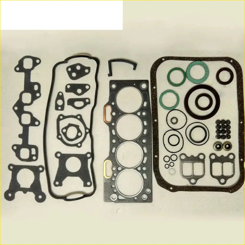 Black and green rubber gasket set for toyota corsa tercel corolla 1.5 engine 3e 3ee 12v full set