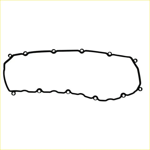 Black rubber engine valve cover gasket with circular mounting holes for toyota hilux land cruiser 3.0 1kzte