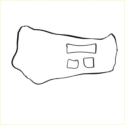 A minimalist black line drawing of a remote control with three buttons for gasket pro ford mondeo iii saloon use