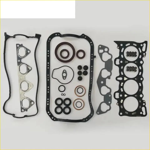 Black rubber and metal gasket set for engine head by gasket pro for honda civic concerto rover 200 400 models