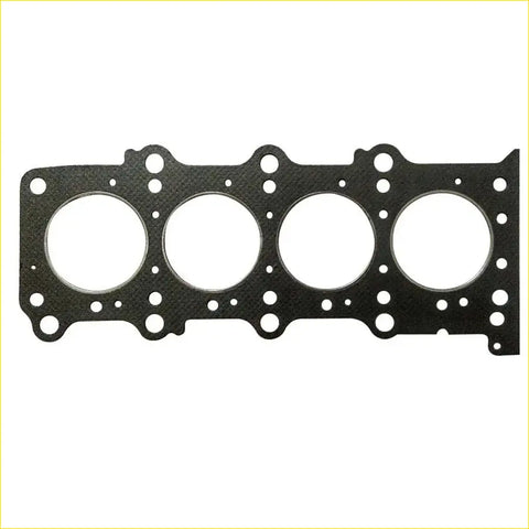 Black textured gasket pro j20a head gasket with four circular openings for suzuki vitara cabrio 2.0 cylinder