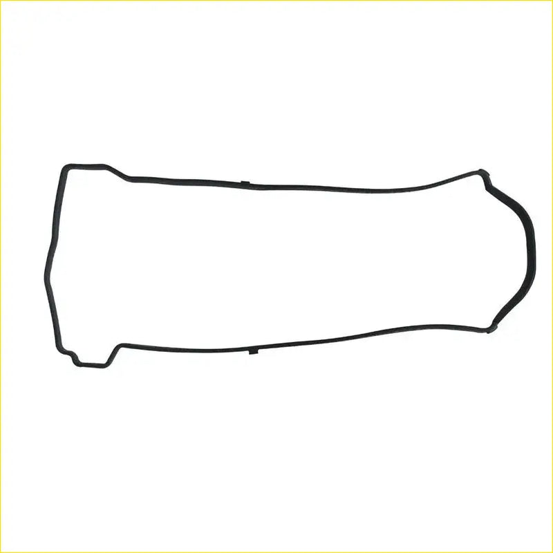 Black rubber gasket with smooth flexible texture and precise contours for honda accord vii rocker cover gasket pro