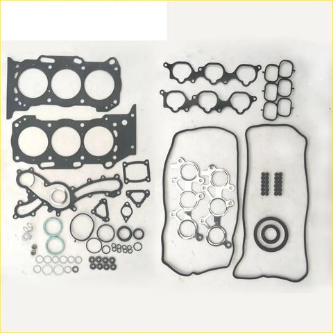 Black rubber gasket set for engine head and valve cover compatible with gasket pro for lexus and toyota 3.5 vvti engines