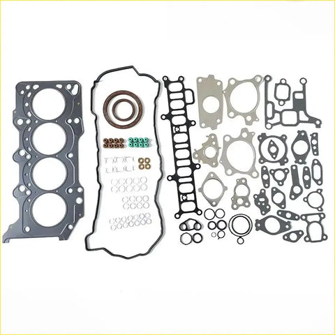 Complete gasket pro engine head gasket set with metallic parts and black rubber seals for mazda 6 cx-5 2.2d shy1