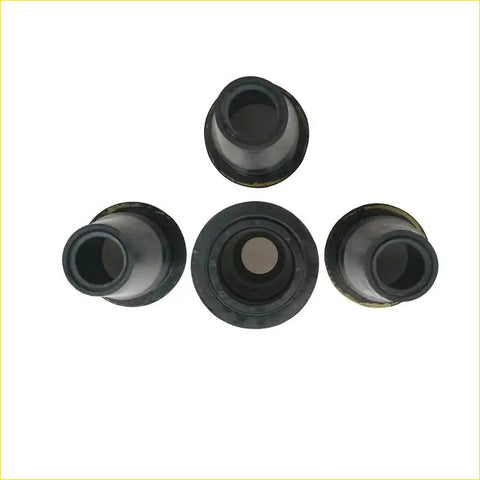 Black rubber bushings with matte finish and tapered shape for gasket pro nissan navara d22 25l yd25 spark plug gasket