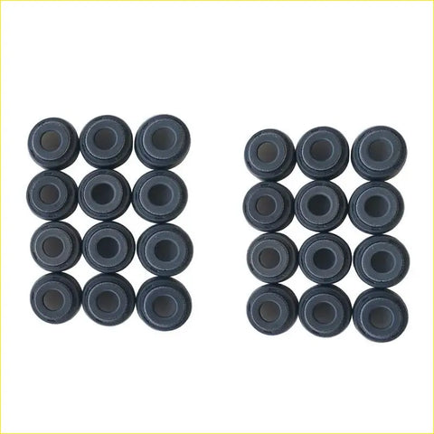 Black silicone earbud tips arranged in two rows for gasket pro valve stem oil seal kit mitsubishi eclipse iv convertible