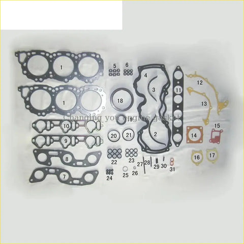 Engine gasket kit gasket pro vg30e v40 for nissan quest with black rubber seals metallic parts and fasteners