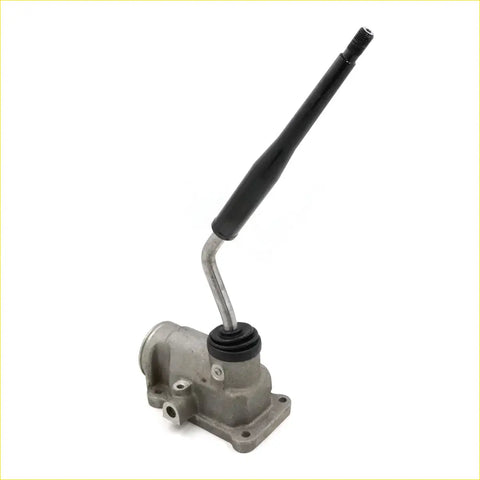 Gear shift housing for toyota hilux rn30 rn36 rn40 1978-1983 with gray metal lever and black rubber grip