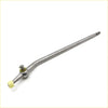 Silver metal gear shift lever with yellow plastic tip and green rubber bushing for Nissan Caravan Datsun Homy Urvan E23