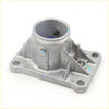Silver metallic gear shift lever housing for toyota hilux 2005-2016 with cylindrical bore and colored alignment dots