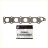 Metallic silver manifold gasket with five openings and bolt holes genuine mitsubishi part for triton mq turbo kit