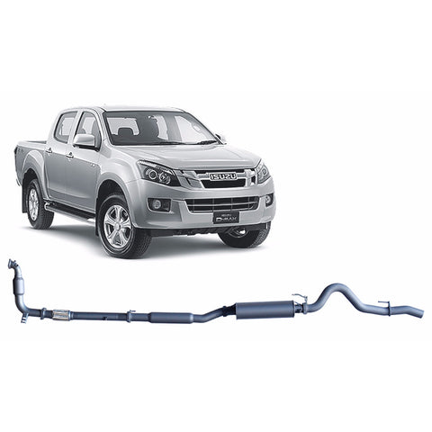 Redback Extreme Duty Exhaust 3in Turbo Back (With Cat &