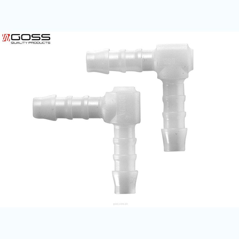 Goss Elbow Connector 6mm (2 Pack) E02